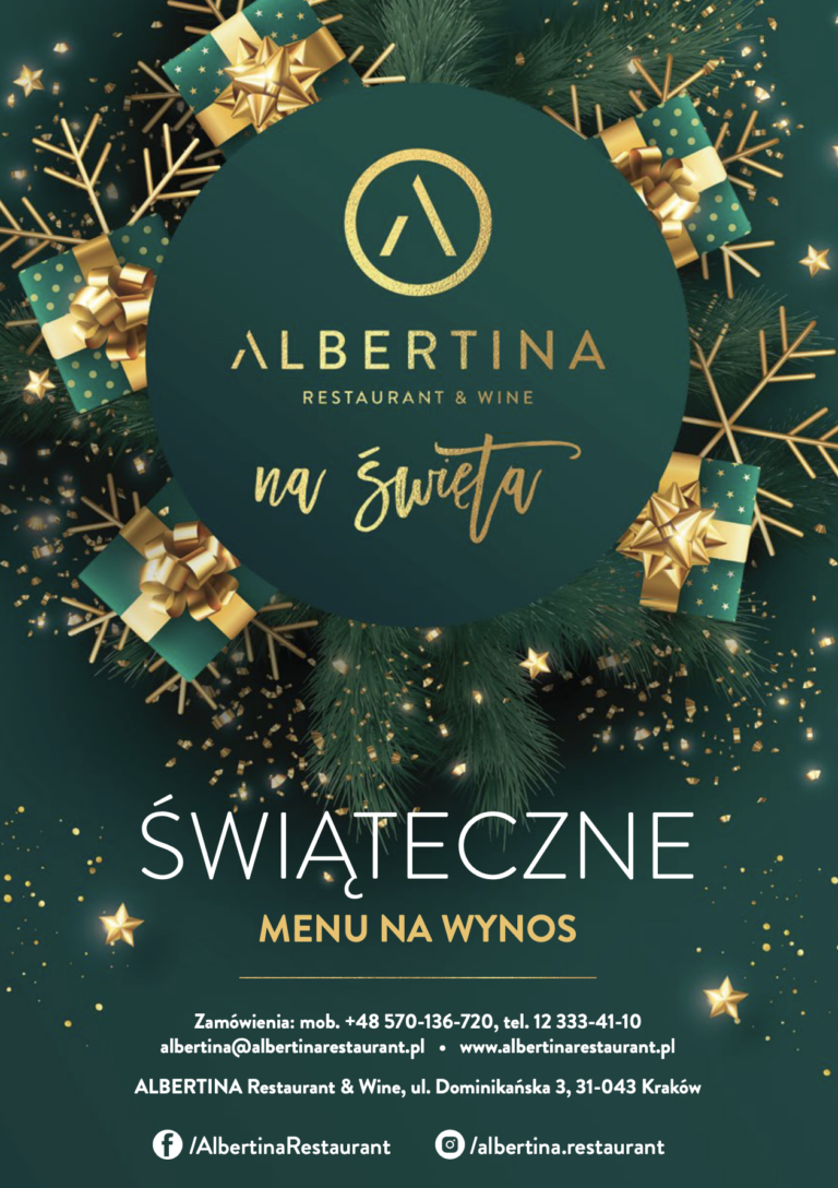 Wigilia na Wynos Albertina Kraków Catering Świąteczny 2023